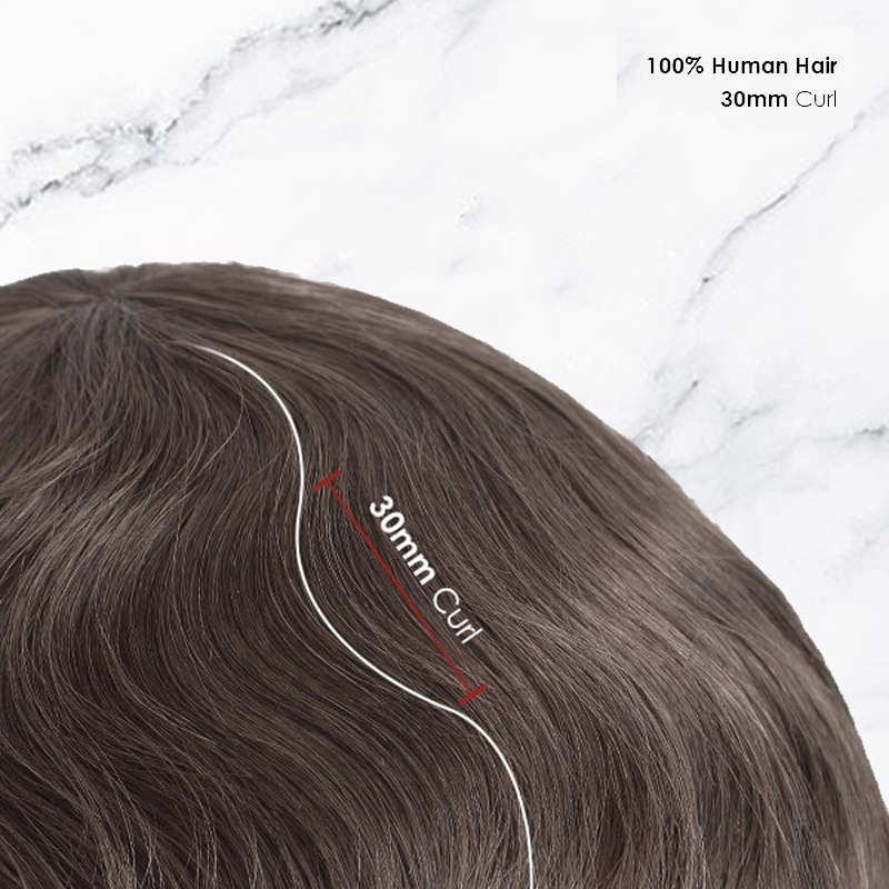 Full French Lace Hairpieces Popular Mens Hair Replacement System