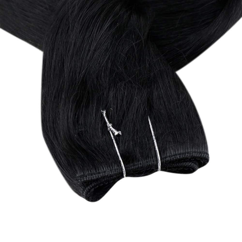 Halo Human Hair Extension 100g Jet Black #1 Invisible Halo Hair Extensions